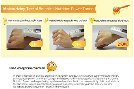 [Be the skin] Botanical Nutrition Power Toner 5.07 fl oz / 150ml | Facial toner for long lasting and deep moisturization | For dry skin