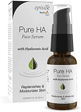 Pure Hyaluronic Acid Serum for Face - Hyalogic Natural HA Face Serum, Non-Greasy, Fragrance-Free Formula - Hyaluronic Acid Serum— Soften & Hydrate Skin | 1 Fl. oz.