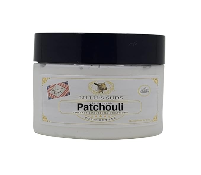 Lu Lu's Suds Hand Made All Natural Body Butter (4 oz, Patchoul)