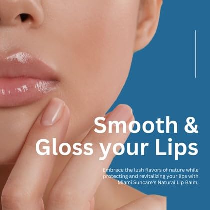 Natural Ghee, Vanilla Flavor Lip Balm, Hydrating Lip Treatment with Avocado Oil & Organic Coconut Oil, Non-Toxic, Best for Dry, Chapped Lips - Moisturizing, Healing, Chemical-Free (2 pcs)