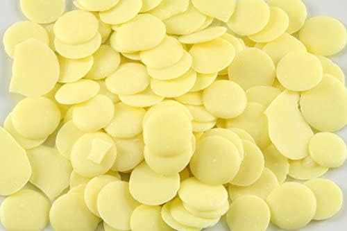 Kyabo 100% Pure and All Natural Cocoa Butter - 4oz - Comes in easy to use wafer shape - Food Grade - great for making lip balm, cream, hair products, candle, hair removal and craft projects