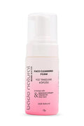 Bade Natural Rosewater Foaming Facial Cleanser – Gentle Vegan Face & Plant-Based Collagen – Hydrating for All Skin Types – 3.4 fl oz (100 ml)