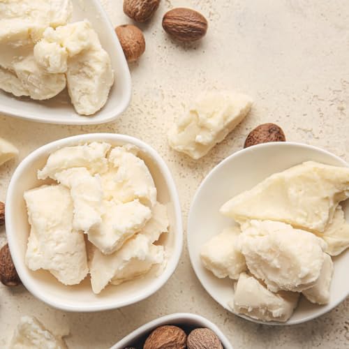 LE SHEA Egyptian Amber Body Butter w African Shea Butter, Mango Butter, Vitamin E Oil, Skin Cream, Vegan Moisturizer, Thick Lotion Plant Based Dry Cracked Hand Feet 8 oz