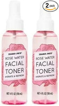 2 -Pack Trader Joe's Rose Water Facial Toner Hydrate and Refresh - 2 Pack