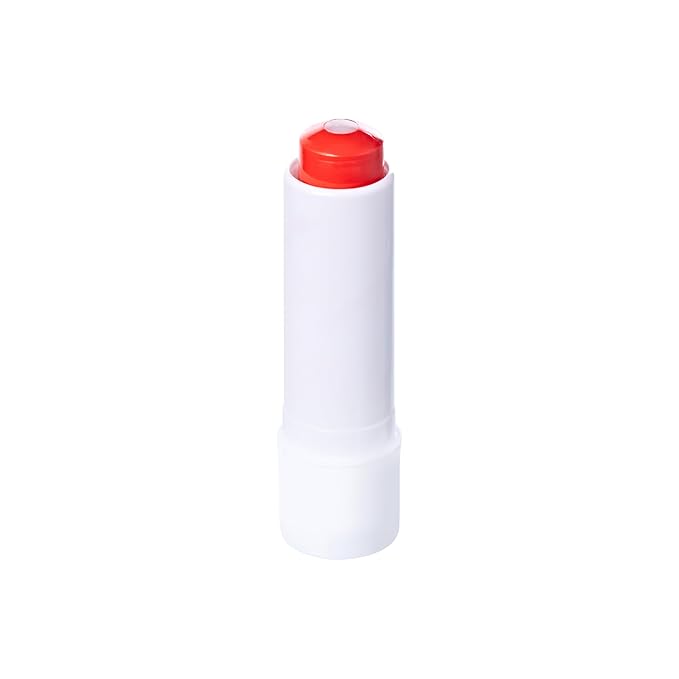 Ruby Kisses Balm Up Tinted Lip Balm, Non-Greasy Hydrating Formula, Nourishing Coconut Core & Vitamin E Infused, Care with Natural Shine, Lightweight Sheer Color (Orange Red)