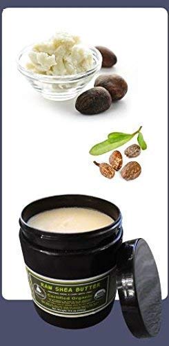 Certified ORGANIC RAW SHEA NUT BUTTER (African). HUGE 17.5 oz.Unrefined Natural Moisturizer.