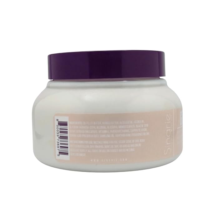Sinarie Coconut-Free Body Butter – Ultra-Nourishing Moisturizer with Mango Butter, Avocado Oil & Jojoba Oil – Hydrating & Non-Greasy Lotion for Sensitive Skin (8 oz., Grace)
