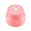 FaceTory Berry Jam Lip Sleeping Mask with Strawberry Fruit Extract and Shea Butter - for Softer Lips, for Dry, Cracked, and Chapped Lips, Moisturizing, Protecting, Nourishing - 10g