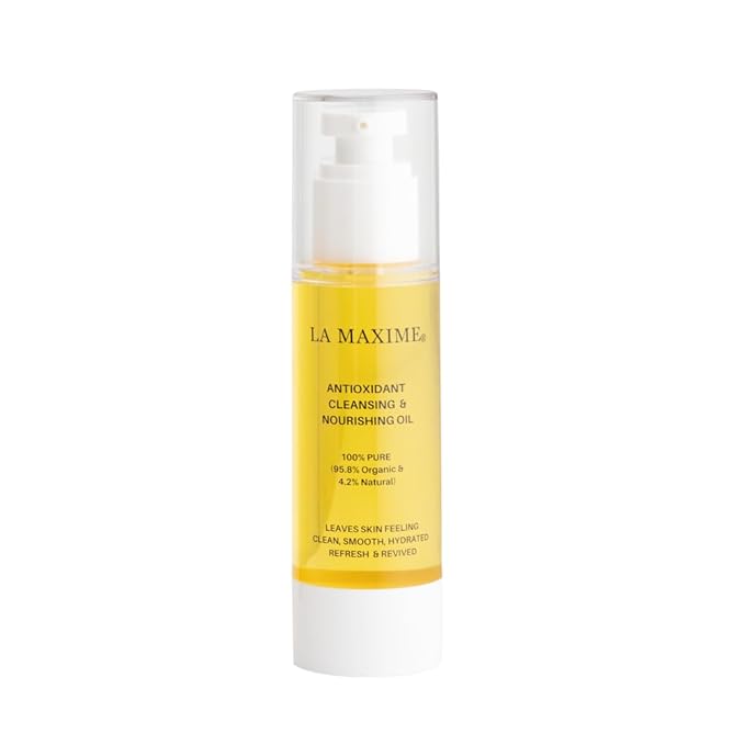 Antioxidant Cleansing and Nourishing Oil, Gentle Makeup Remover & Hydrating Facial Cleanser (2.7 Fl Oz / 80ml)