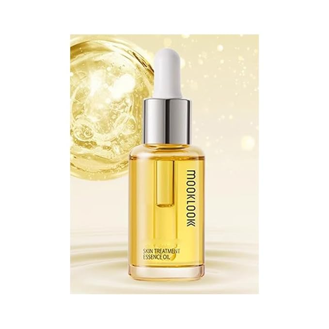 1PC Mooklook Skin Essence Oil Intensive Skin Serum, Squalane Serum Renew Firm Lift Soothe Your Skin Inside Out (20ml)
