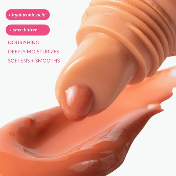 ESW Beauty Vanilla Pumpkin Smoothie Lip Treatment – Cozy Vanilla & Pumpkin Spice with Shea Butter & Vitamin E for Deep Hydration & Nourished Lips