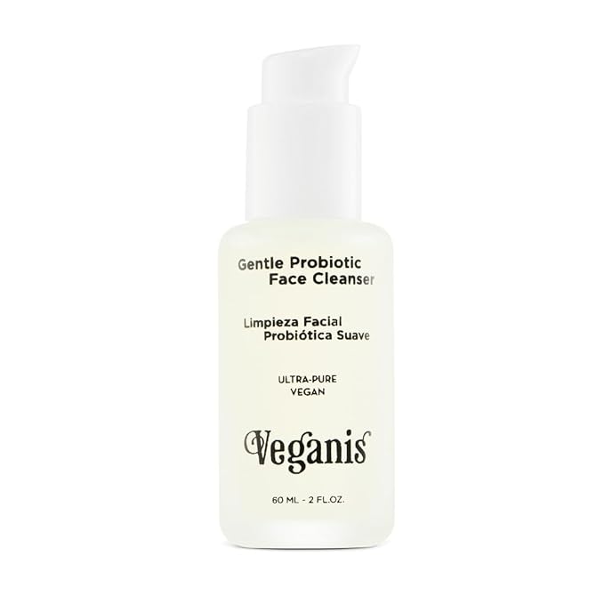 Gentle Probiotic Face Cleanser - Aloe Vera & Calendula – Hydrating Daily Facial Cleanser for All Skin Types – Helps Remove Impurities & Support Skin Balance – Vegan & Non-Drying Formula
