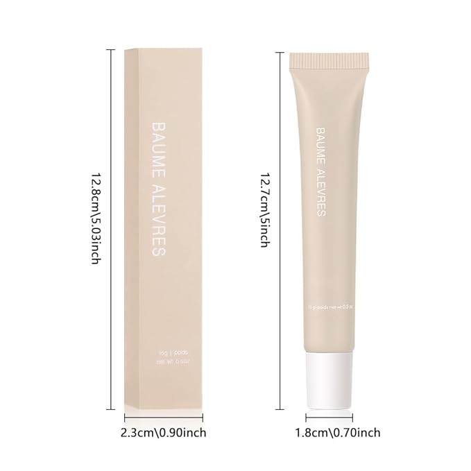 Butter Lip Balm – Ultra-Hydrating Lip Care with Shea Butter & Olive Oil,Soothes Dry Lips with Natural Tint & Gloss Effect,Lip Plumper Moisture & Light Lip Stain Finish #1 Vanilla