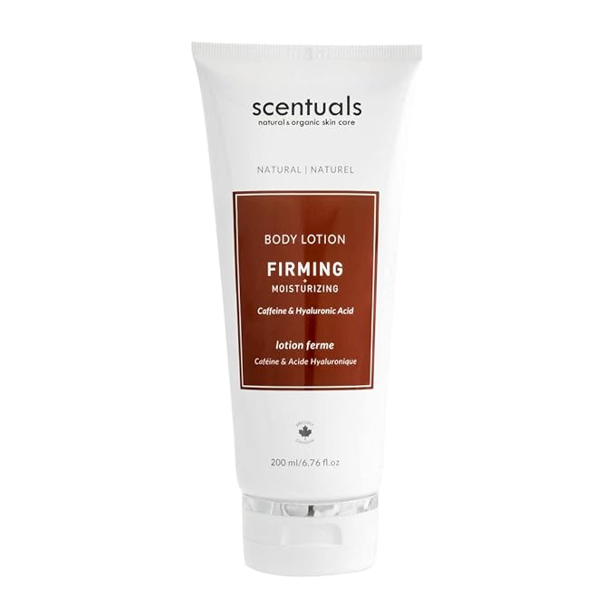 Body Lotion Firming Cream, Moisturizer Made With Hyaluronic Acid and Caffeine, Body Serum to Boost Collagen Production, with Essential Oil Blend Lemon, Rosemary, and Bergamot, 200 ml, 6.76 fl.oz