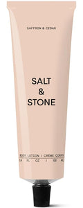 Salt & Stone Body Lotion for Women & Men | Saffron & Cedar | Hydrates, Nourishes & Softens Skin | Restores Dry Skin | Fast-Absorbing | Cruelty-Free & Vegan | 3.4 fl oz