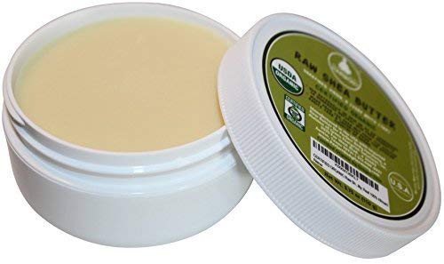 Certified ORGANIC RAW SHEA NUT BUTTER (African). 3.75 oz. Unrefined Natural Moisturizer.