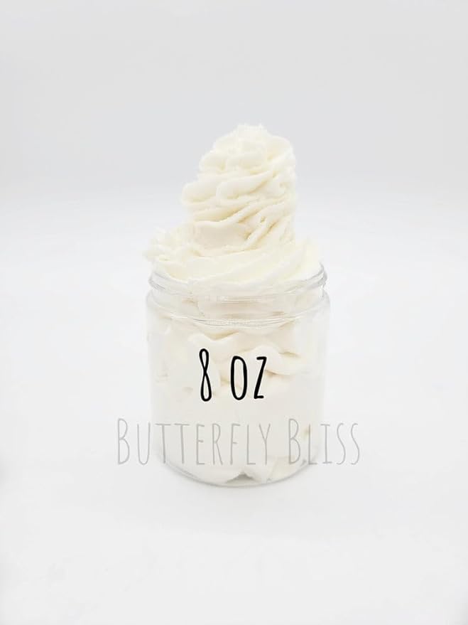 Beach Whipped Body Butter – Ocean Breeze & Sea Salt Scent – Shea, Cocoa & Mango Butter Moisturizer – Vegan, Paraben-Free Cream for Dry Skin – 8 oz Jar
