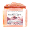 Himalayan Salt Body Scrub with Almond Oil, Exfoliating Mineral Formula, 10 oz