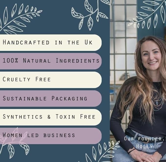 The Ilex Wood - Rose and Frankincense Face Cream - 100% Natural, Vegan, Moisturising, Anti Ageing, Wrinkle and Line Reducing Ingredients - 60ml (2.03 fl oz)