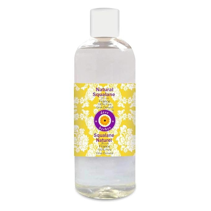 dève herbes Natural Squalane Oil (derived from Olives) 200ml (6.76 oz)