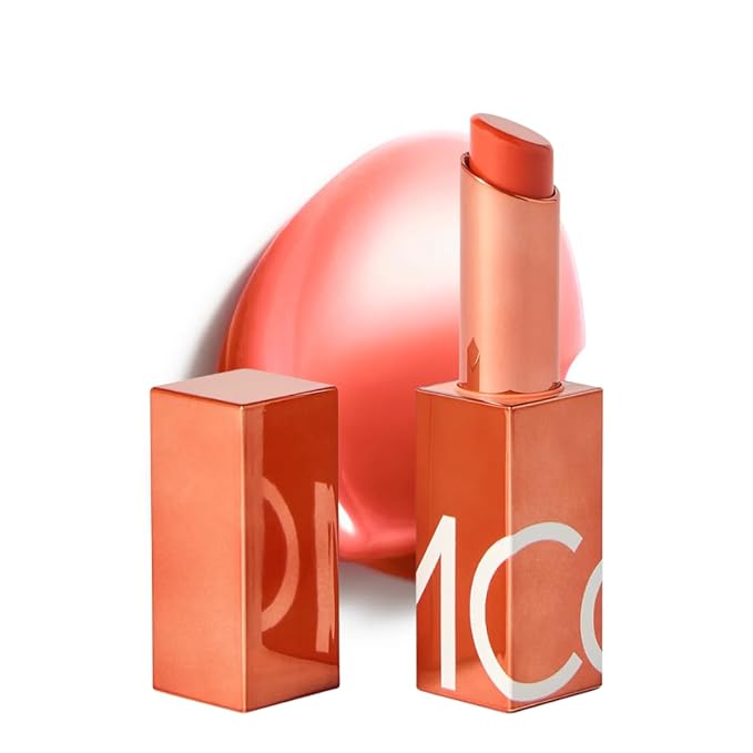MCoBeauty - Sheer Tint Lip Balm – Lava, Deep Peach Shade - Hydrating Gloss Balm with Jojoba Seed Oil - Helps Nourish Lips and Adds a Glossy Tint - Lip Care, Tinta para Labios