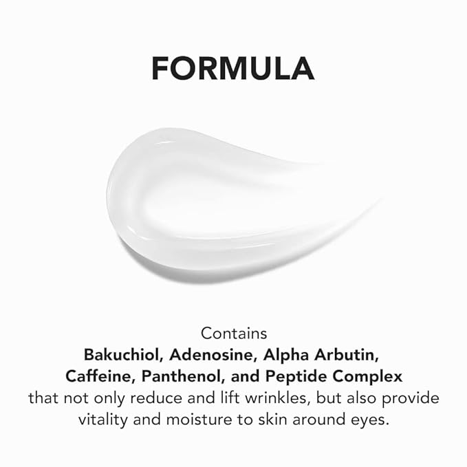 [SKIN&LAB] Bakuchiol Eye Serum with Caffeine, Roll-on Korean Under Eye Serum, Anti-Aging Wrinkle Care for Fine Lines, vegan, cruelty-free (1.0 Fl Oz (Pack of 2))