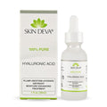 Skin Deva 100% Pure Hyaluronic Acid Serum for Face – Hydrating Facial Serum to Help Plump and Smooth the Appearance of Fine Lines – Lightweight Moisture Boost for All Skin Types – 1 Fl oz