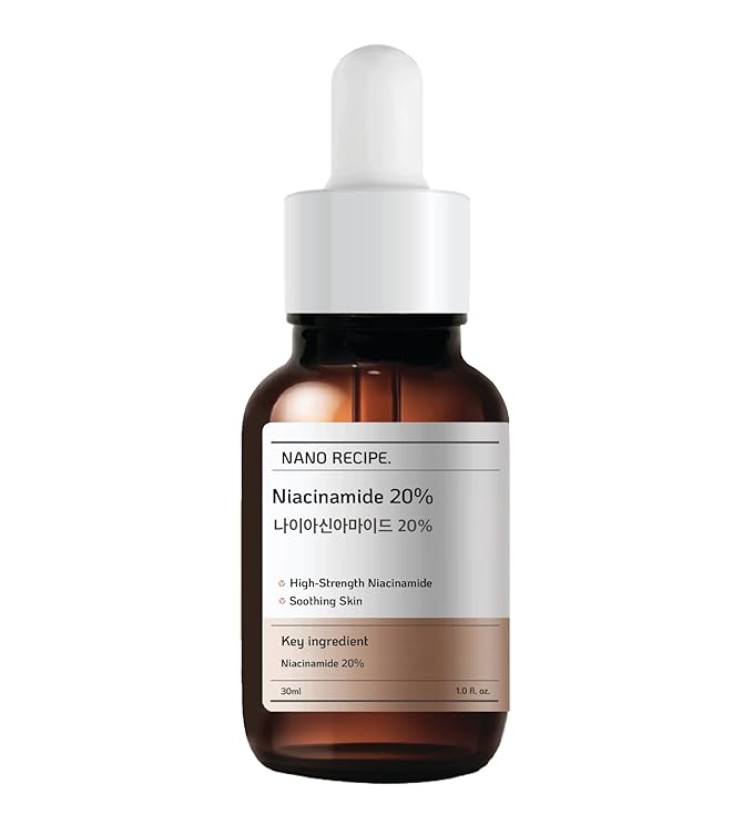 Niacinamide 20% Concentrate Serum – High-Strength Blemish Control, Pore Minimizer, and Skin Tone Corrector – Pure Ingredient for Smooth, Even Complexion – 30ml
