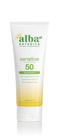 Alba Botanica Sensitive Sunscreen Lotion SPF 50, 3 Oz