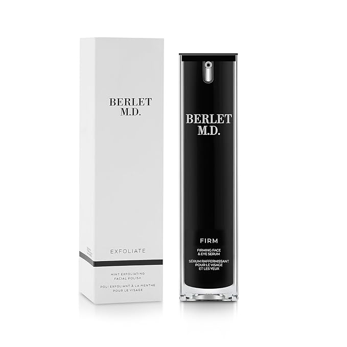 FIRM Face & Eye Serum, Oil-Free Firming & Anti-Aging Serum with Peptides, Aloe Vera & Cucumber Extract, Reduces Dark Circles & Fine Lines, Vegan, Fragrance-Free, All Skin Types, 30ml