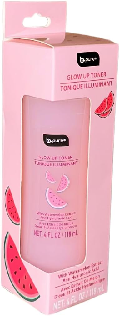 b.pure Glow Up Toner with Watermelon Extract and Hyaluronic Acid 4 oz