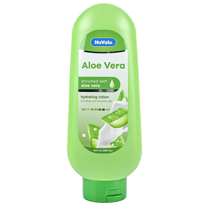 Soothing Hydration Hand & Body Lotion With Cooling Aloe Vera Refreshes Dry Skin, Absorbing, Intense Moisturizing Cream, 18oz, 1 Pack