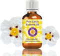 Deve Herbes Pure Cistus Essential Oil (Cistus ladanifer) Steam Distilled 30ml (1 oz)