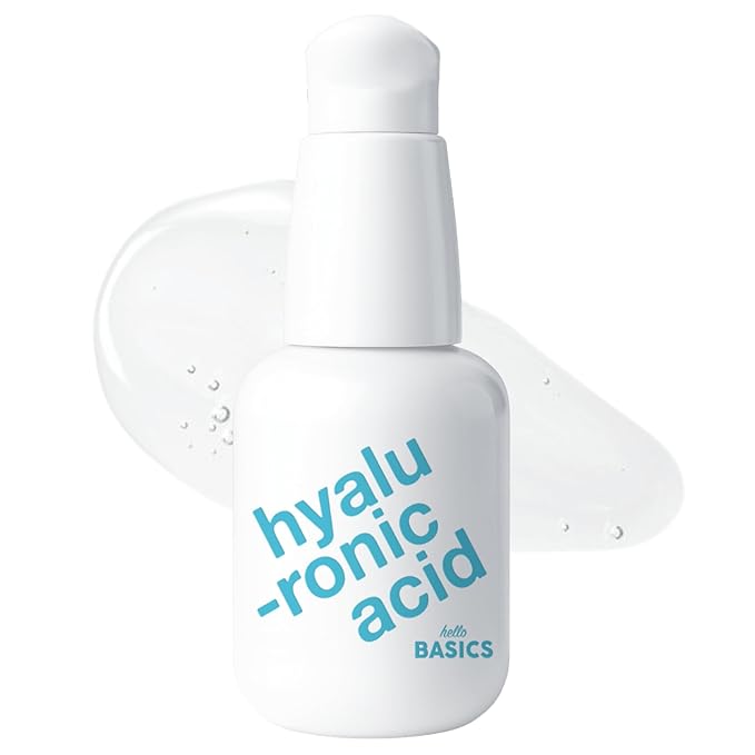 Hyaluronic Acid Facial Serum – Multi-Weight Hydration Blend – Non-Greasy & Plumping – Clean & Vegan – 1 fl oz