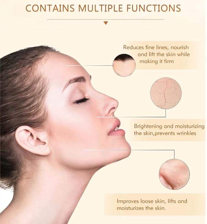 25% Best Vitamin C Serum for Face (2 Oz/60 ml) Hyaluronic Acid Vitamin E Retinol Ferulic Acid Niacinamide Collagen in Anti Aging Eye Circles Fine Lines Wrinkles Dark Spots - All Skin Types