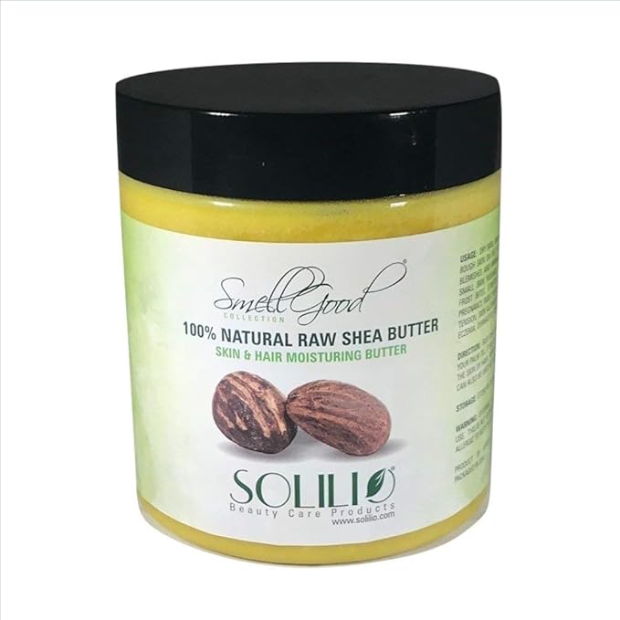 SmellGood 16oz African Shea Butter From Ghana AAA Quality 3 Pack