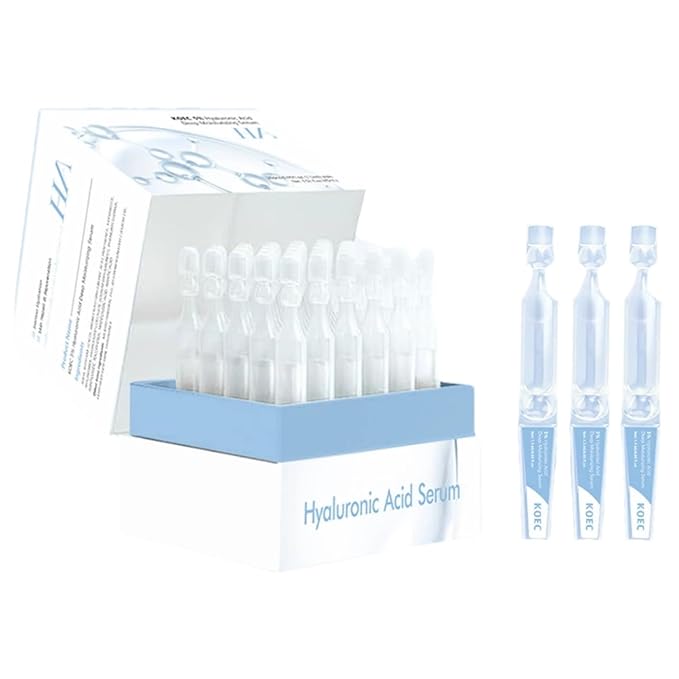 3% Hyaluronic Acid Serum UltraHydrating Vials,Hyaluronic Acid Serum for Face,hyaluronic acid serum(1box)