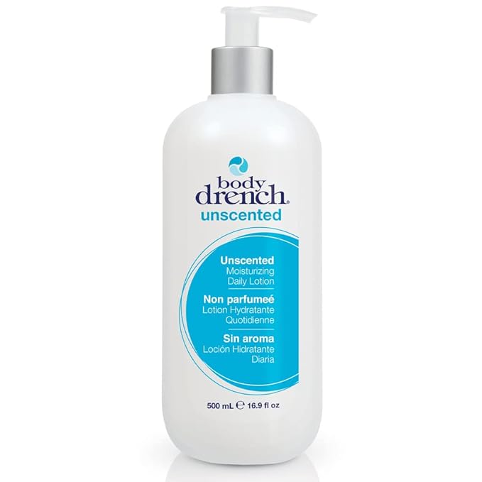 Body Drench Moisturizing Body Lotion – Hydrating, Deep Moisturizer Unscented Lotion for All Skin Types, Dry Skin Relief, 16.9 fl oz