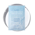 S.NATURE SUPER AQUAGEL OASIS AMPULE MASK | Hydrating, Soothing, Blemish Care | Hyaluronic Acid, Allantoin | Korean Face Mask (5 Count (Pack of 1)