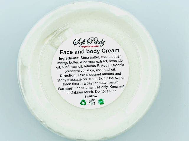 R U Senstitive Face & Body Cream Fragrance-Free, Mica-Free, Paraben-Free