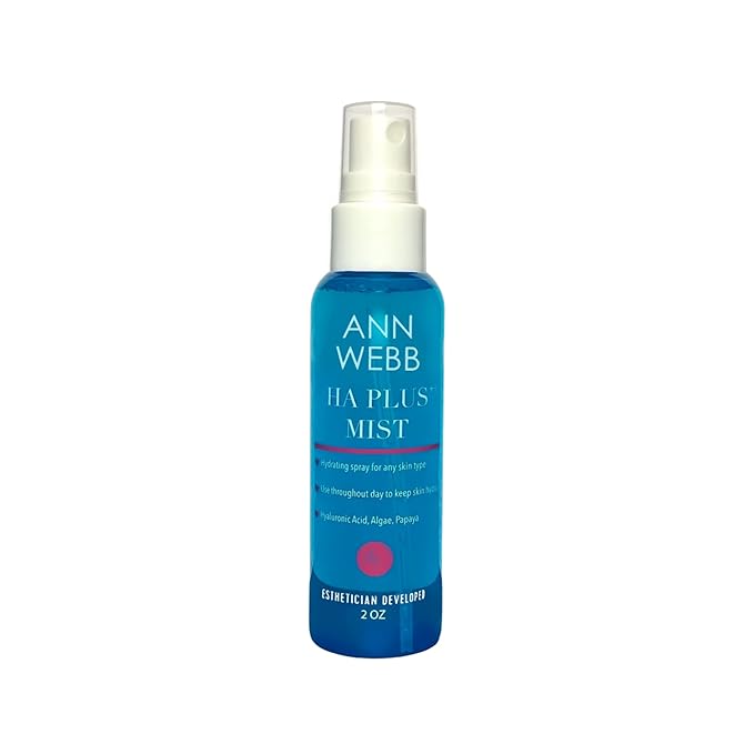 HA Plus Mist - Facial Mist, Hydrating & Nourishing Spray for calming skin, moisturizing, setting makeup, refreshes & hydrates face - Non-greasy, Soothing Skin Spritzer (2oz)