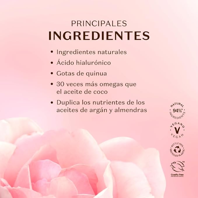 Nativa SPA Rosé Body Lotion by O Boticario, Fragranced Skin Moisturizer with Purified Quinoa Extract, 13.5 Ounce