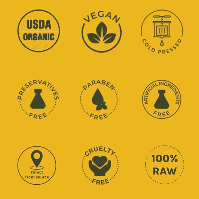 Tattva_logy Mango Butter | 100% Raw, Unprocessed and Unrefined Body Butter | Lotion For Dry Skin | Lip Balm | Lip Cream | For Moisturization & Nourishment of Body and Skin | In Plastic Jar - 100 gm