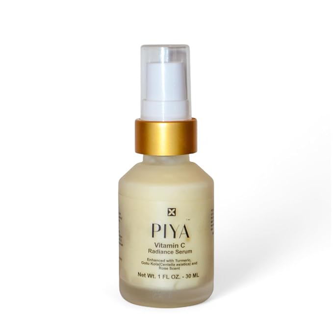 PIYA Vitamin C Radiance Serum – Brightening Face Serum for Glow & Smooth Skin with Vitamin C, Botanical Extracts & Hydrating Ingredients (Pack of 2)