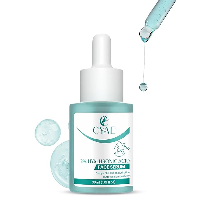 Hyaluronic Acid Face Serum 2% – Lightweight Hydrating Facial Serum for Smooth, Plump-Looking Skin – Daily Skincare for Men & Women, All Skin Types (10 ML) (30 ML)