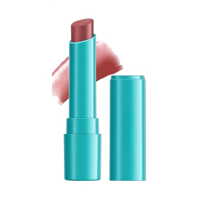 Charm Kiss Lip Tint Hydrating,Hydrating Lipstick,Powerful Moisturizing Water Lipstick Natural Ingredients, Non-Sticky And Long-Lasting, Glossy Lip Tint Stain for Women (2# Dusty Rose)