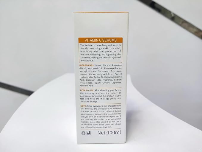 Nourishing Face Essence 100ML for Women and Girls Intensive Liquid Hydration to Revitalize Dry Skin for a Smooth and Supple Complexion Vitamin C Essence One Size