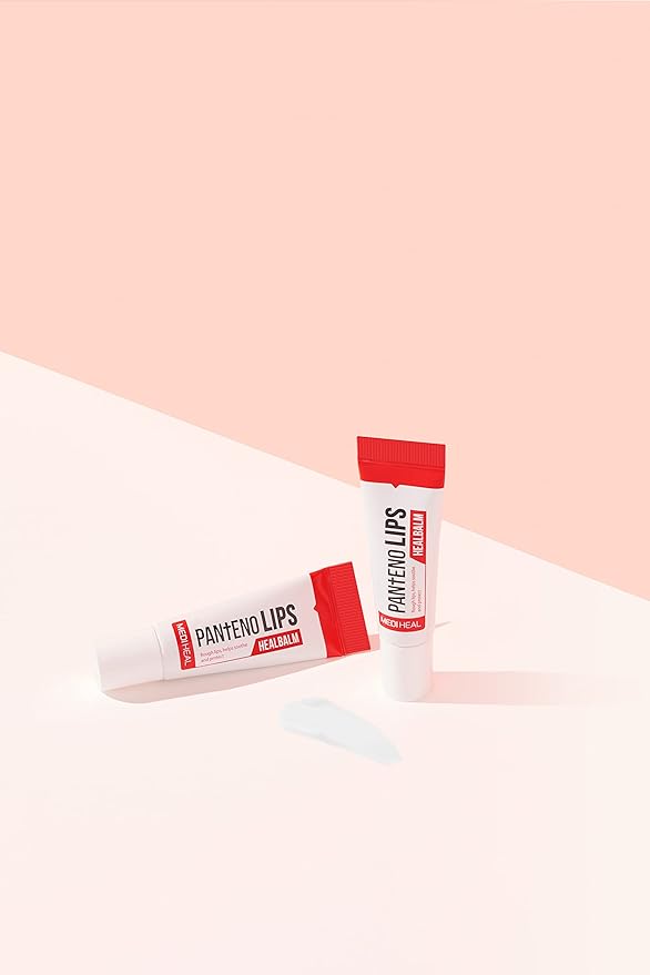 MEDIHEAL Pantenolips Healbalm 2 Pack Colorless Transparent Ointment Type Restore Hydration