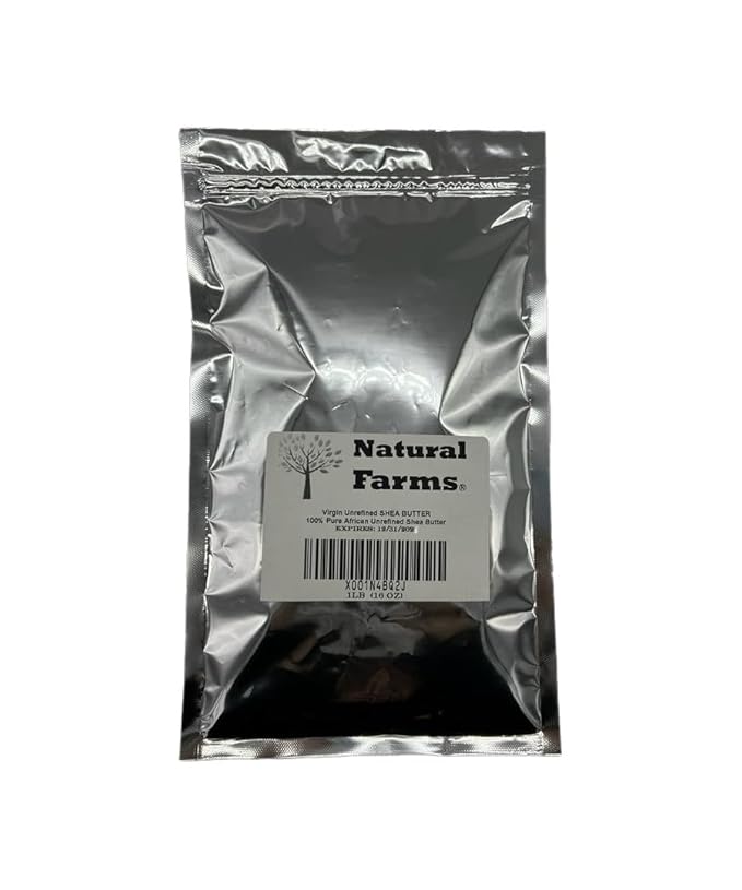 Natural Farms 1lb 100% African Shea Butter from Ghana