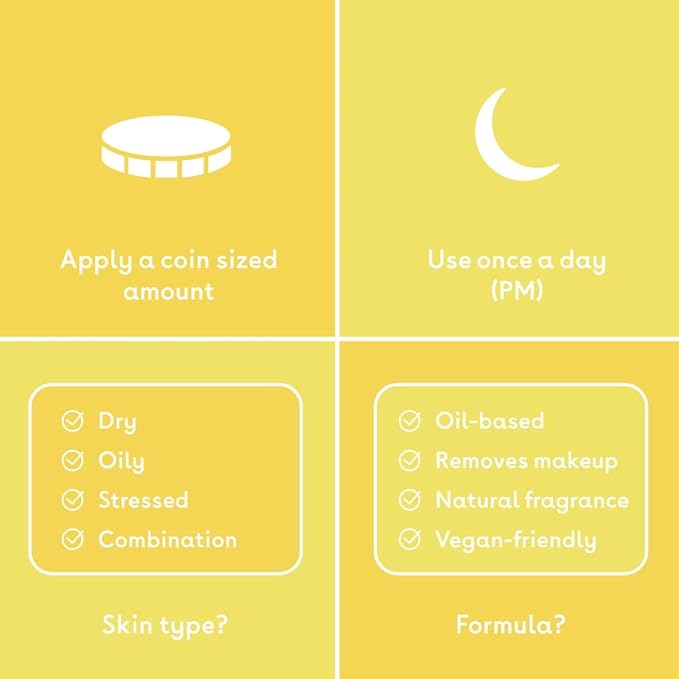Q+A Grapefruit Cleansing Balm (125ml), Natural Makeup Remover with Cocoa Butter and Squalane, Hydrating Face Cleanser, Skincare for All Skin Types, Cleanse and Moisturize Skin